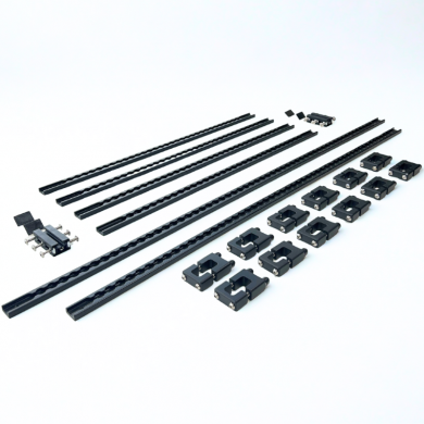 MountFlex Heckträgererweiterung zur Montage auf der Original VW Heckträgerbasis - schwarz