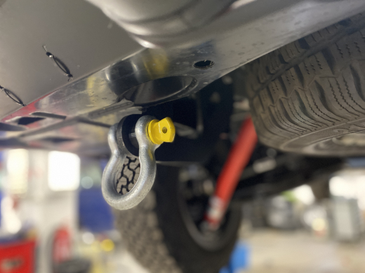 Bergeösen hinten für VW T5/T6/T6.1