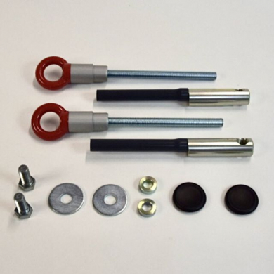 Verstärkte Bergeösen vorne für VW T5/T6/T6.1