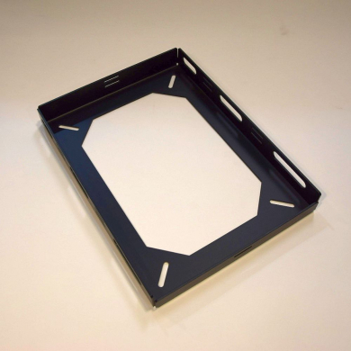 Halterung für 20 l Kanister, flach - schwarz