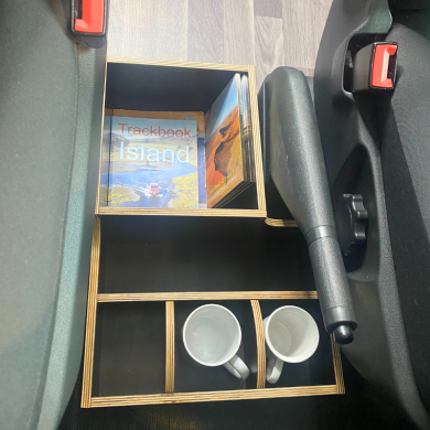 Purros Ablagekonsole für den Mitteldurchgang für VW T5/T6