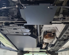 Unterfahrschutz für Differential VW T5 T6 T6.1 Aluminium schwarz