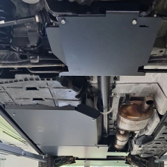 Unterfahrschutz für Differential VW T5 T6 T6.1 Aluminium schwarz